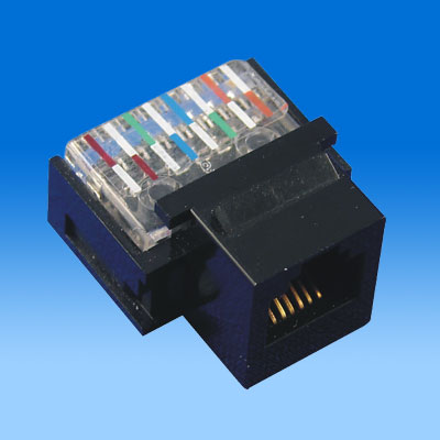 ZH-511 CAT5E UTP KEYSTONE JACK.TOOLLESS,6P4C 6P6C 8P8C